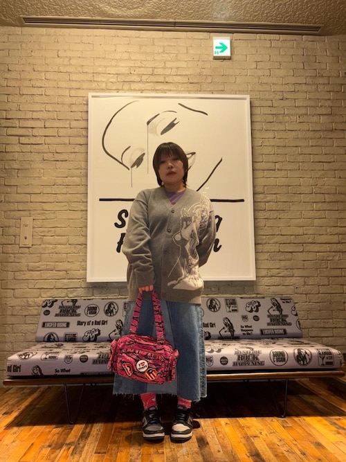 新品✨HYSTERIC GLAMOUR✨ヒステリックグラマー✨ボストンバッグ✨ ヒステリックグラマー/ボストンバッグ/黒/レザーの買取実績【ブラン