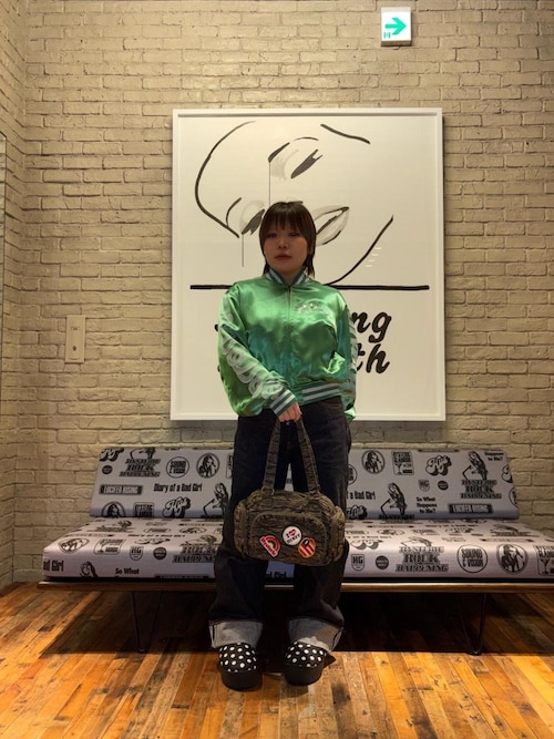 PATCH SCRATCH ミニボストンバッグ（ボストンバッグ）｜HYSTERIC