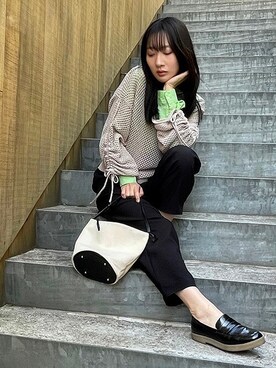 NICOLE whiteさん（レディース・163cm）の春コーディネート