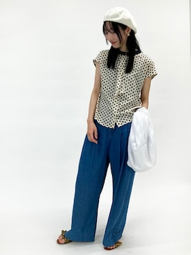 NICOLE whiteさん（レディース・163cm）の春コーディネート