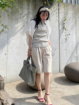 NICOLE whiteさん（レディース・163cm）の春コーディネート