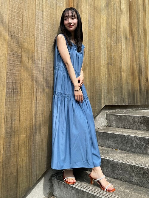 ニコル本社NICOLE whiteさんのワンピースを使ったコーディネート 