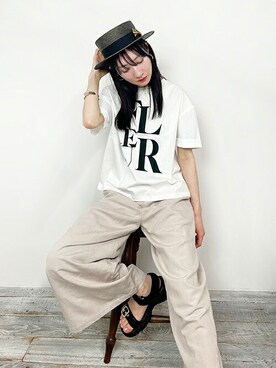 NICOLE whiteさん（レディース・163cm）の夏コーディネート