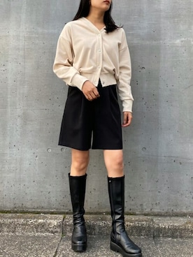 STYLEDOORさん（レディース・165cm）の冬コーディネート