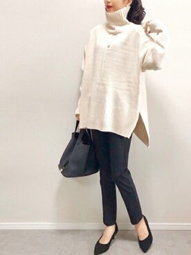 「Ciena」｜STYLEDOORさん（レディース・160cm）の冬コーディネート