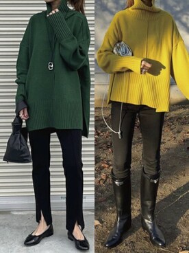 「Ciena」｜STYLEDOORさん（レディース・165cm）の冬コーディネート