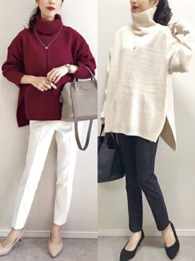 「Ciena」｜STYLEDOORさん（レディース・160cm）の冬コーディネート