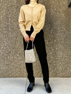 STYLEDOORさん（レディース・158cm）の冬コーディネート