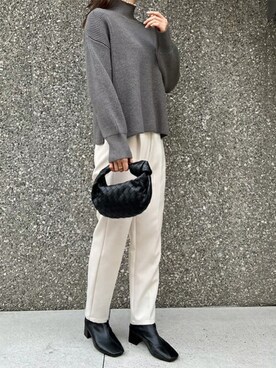 STYLEDOORさん（レディース・158cm）の冬コーディネート