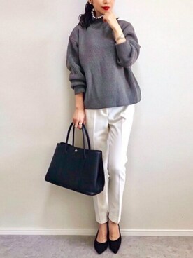 STYLEDOORさん（レディース・160cm）の冬コーディネート
