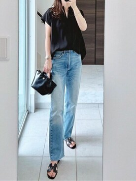 「イージーケア」｜STYLEDOORさん（レディース・161cm）の夏コーディネート