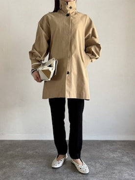 「フレア」｜「アイテム（ジャケット/アウター）」を使った、STYLEDOORさん（レディース・158cm）の冬コーディネート