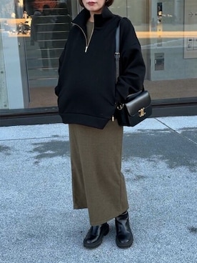 STYLEDOORさん(レディース・158cm)の冬コーディネート