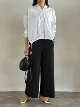 「Emma Taylor（エマテイラー）のアイテム（パンツ）」を使った、STYLEDOORさん（レディース・165cm）の冬コーディネート