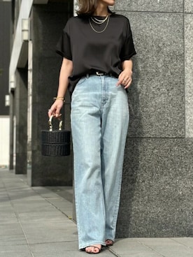 「Emma Taylor（エマテイラー）のアイテム」を使った、STYLEDOORさん（レディース・157cm）の春コーディネート
