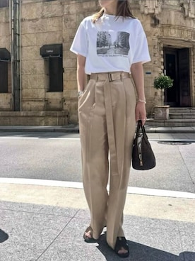 「Emma Taylor（エマテイラー）のアイテム」を使った、STYLEDOORさん（レディース・161cm）の春コーディネート