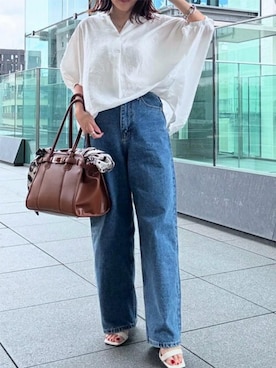 「ドルマン」｜STYLEDOORさん（レディース・153cm）の夏コーディネート