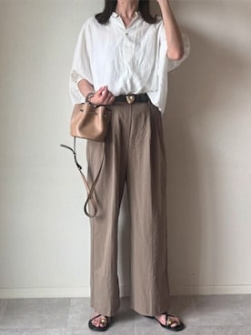 「ドルマン」｜STYLEDOORさん（レディース・166cm）の夏コーディネート