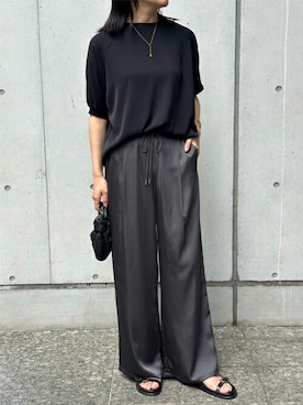 「ドルマン」｜STYLEDOORさん（レディース・165cm）の夏コーディネート