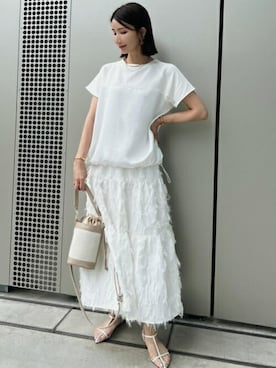 「ドッキング」｜STYLEDOORさん（レディース・168cm）の夏コーディネート