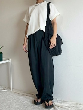 STYLEDOORさん(レディース・157cm)の夏コーディネート