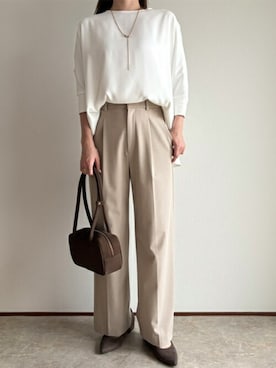 「Emma Taylor（エマテイラー）のアイテム」を使った、STYLEDOORさん（レディース・158cm）の夏コーディネート