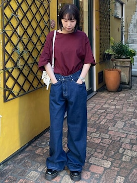 「アイテム（ドレスシューズ）」を使った、ayaさん（レディース・159cm）の夏コーディネート