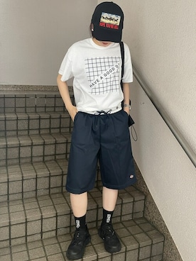 「ROOPTOKYO（ループトウキョウ）のアイテム」を使った、ayaさん（レディース・160cm）の夏コーディネート