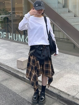 「アイテム（ドレスシューズ）」を使った、ayaさん（レディース・160cm）の夏コーディネート