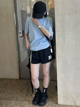 「ショーツスタイル」｜ayaさん（レディース・160cm）の夏コーディネート
