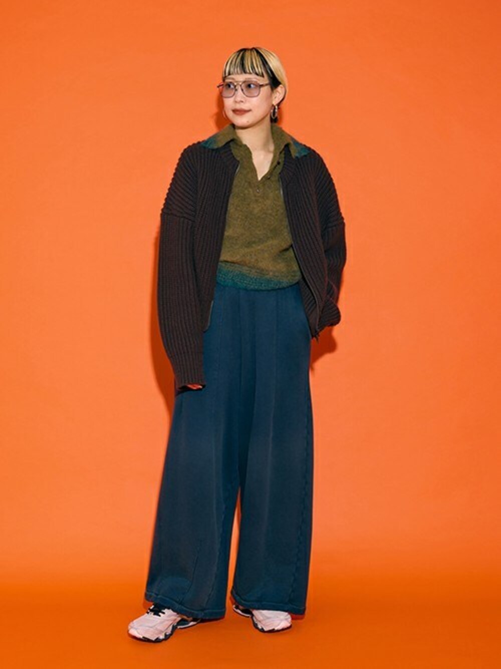 CITYSHOP（シティーショップ）の「THE MOOD ジップアップ ニット 