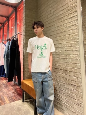 「アイテム（ウォレットチェーン）」を使った、KANTAさん（メンズ・166cm）の夏コーディネート