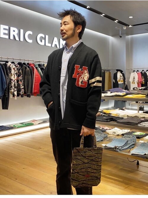 新品未使用！ヒステリックグラマー　ジップカーディガン　カーデ　ヒスグラ Hysteric Glamour ヒステリックグラマー カーディガン