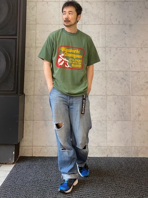 RESIZE加工 デニムストレートパンツ