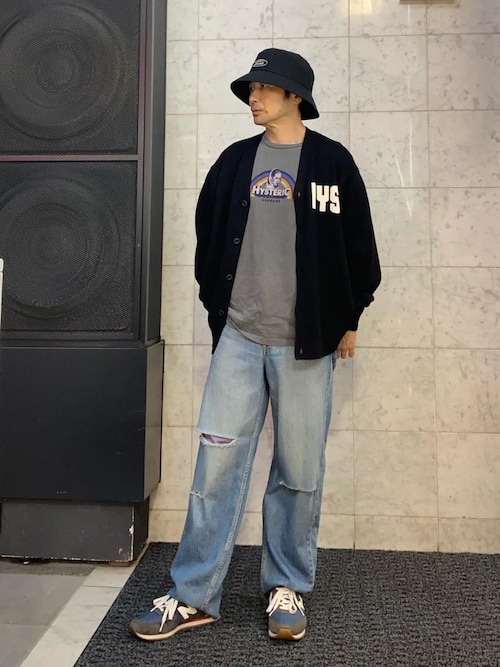 RESIZE加工 デニムストレートパンツ