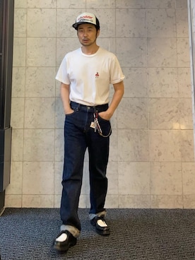 「アイテム（キーホルダー）」を使った、yamaguchi.fさん（メンズ・171cm）の夏コーディネート