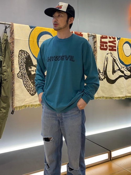 ヴィンテージ 加工 HYSTERIC デニムパンツ HYSTERIC GLAMOUR(ヒステリックグラマー) 00's スタッズUSED加工