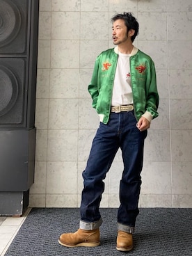「HYSTERIC GLAMOUR（ヒステリックグラマー）のアイテム」を使った、yamaguchi.fさん（メンズ・171cm）の秋コーディネート