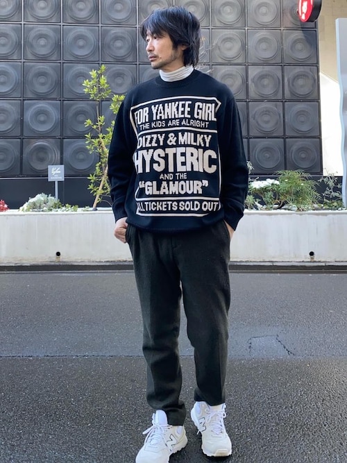 DIZZY & MILKY編込 セーター（ニット/セーター）｜HYSTERIC GLAMOUR 