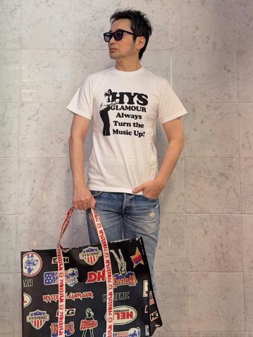 ROCK CITY柄 ビッグトートバッグ（トートバッグ）｜HYSTERIC GLAMOUR