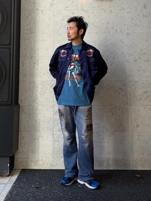 HYSTERIC GLAMOUR（ヒステリックグラマー） シャツ DRAGON FLAME刺繍