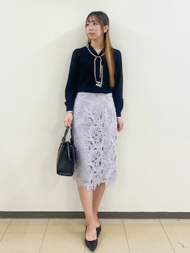 index スタッフさん(レディース・167cm)の冬コーディネート