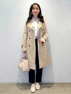 index スタッフさん（レディース・156cm）の冬コーディネート