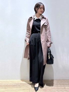 index スタッフさん（レディース・160cm）の冬コーディネート