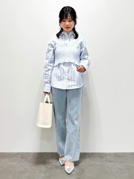 index スタッフさん(レディース・148cm)の冬コーディネート