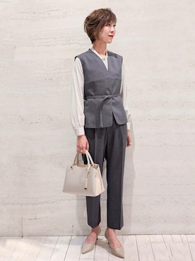 index スタッフさん(レディース・165cm)の春コーディネート