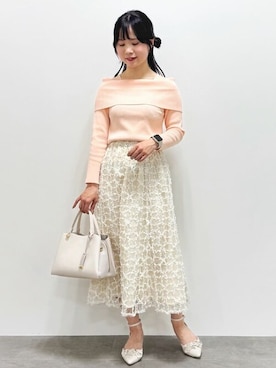 index スタッフさん（レディース・148cm）の春コーディネート