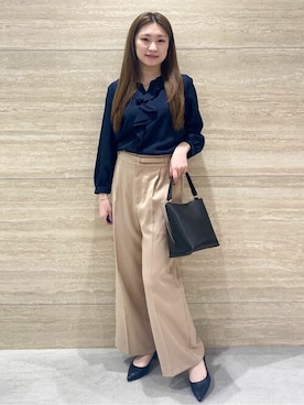 index スタッフさん(レディース・153cm)の春コーディネート