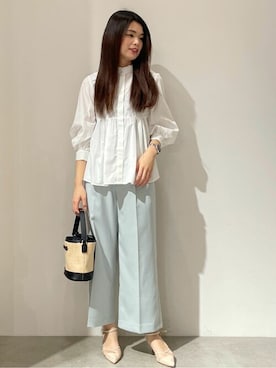 「index（インデックス）のアイテム」を使った、index スタッフさん（レディース・161cm）の春コーディネート