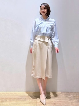 「index（インデックス）のアイテム」を使った、index スタッフさん（レディース・160cm）の春コーディネート